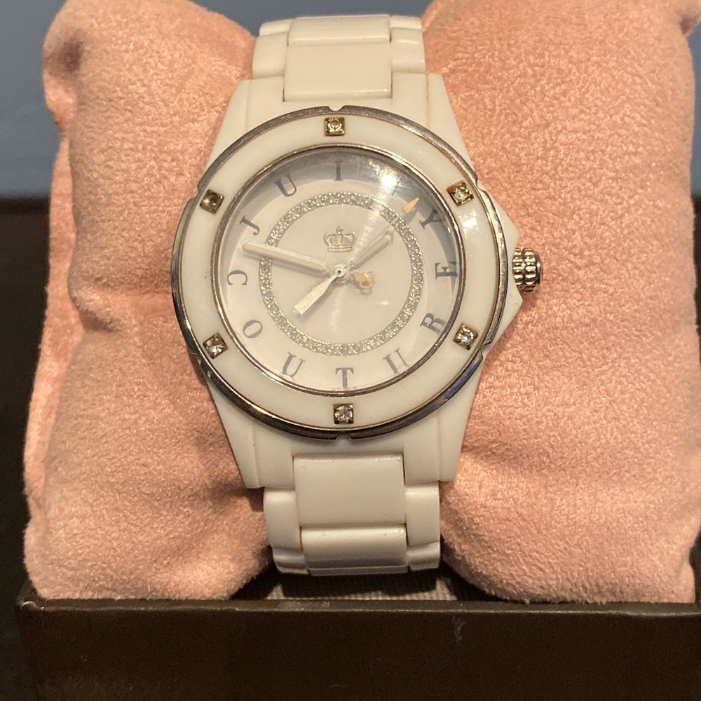 Juicy Couture white watch